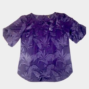 Ann Taylor Floral Blouse